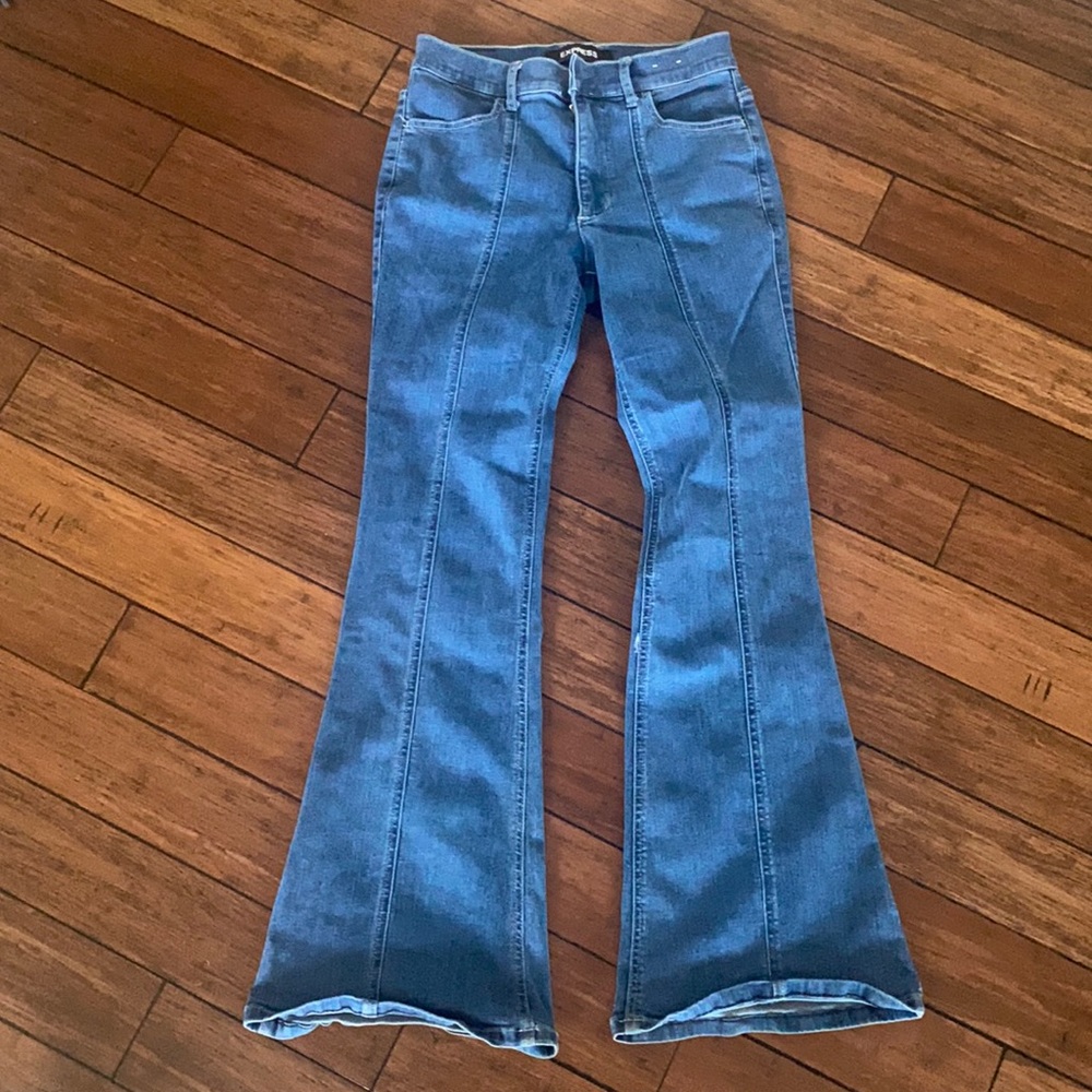 High Rise Flare Jeans
